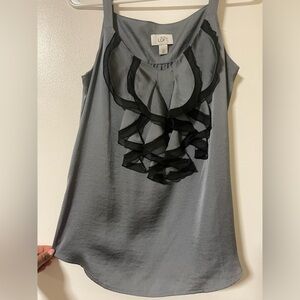 Loft Ruffle dressy cami shirt. Size: XS